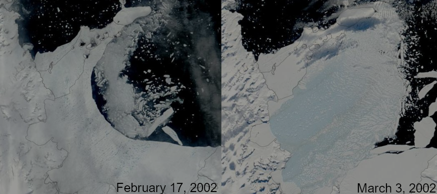 Intense atmospheric rivers can weaken ice shelves of the Antarctic Peninsula 